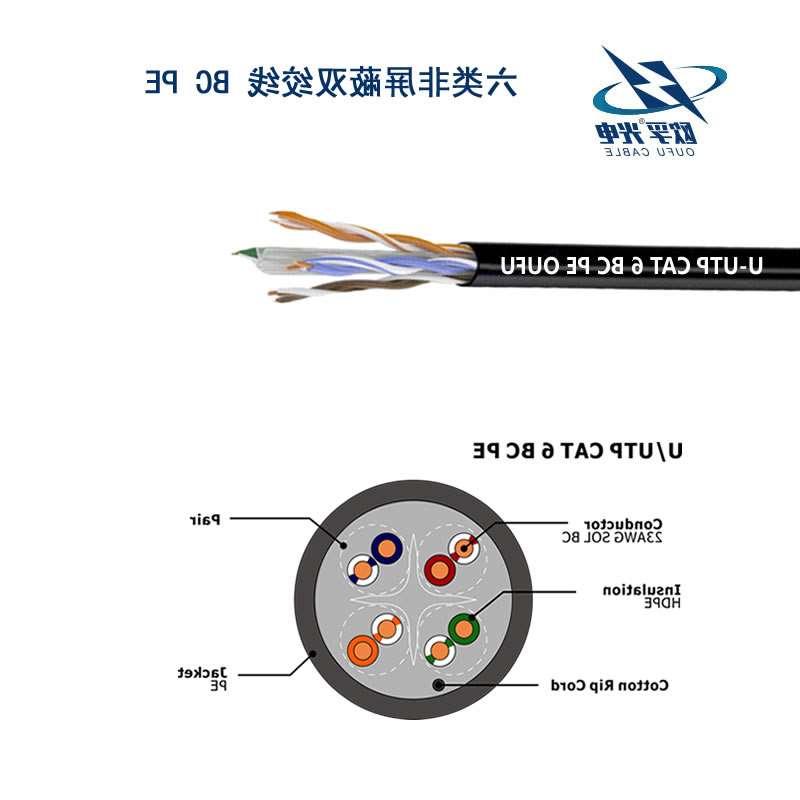 白城市U/UTP6类4对非屏蔽室外电缆(23AWG)